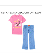 Girls Set of Pant and Tee